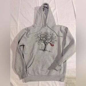 Taylor Swift All To Well Gray Graphic Hoodie Sweatshirt S